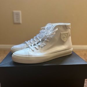 Saint Laurent High Top Bedford White Leather